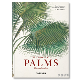Martius. The Book of Palms. 45th Ed. / 马蒂乌斯. 棕榈之书（45周年纪念版）/Taschen 45周年系列