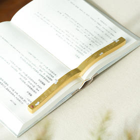 暄桐文房 舒卷纸镇 书镇 黄铜 镶嵌