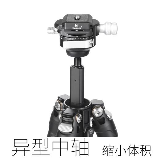 马小路XT-15羽量级便携旅行一把拧三脚架套装 XT-15球台套装 商品图3