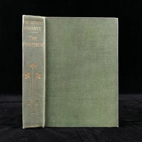 1905年 夏洛蒂·勃朗特《教师》 4幅插图 漆布精装32开