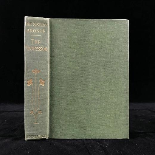 1905年 夏洛蒂·勃朗特《教师》 4幅插图 漆布精装32开 商品图0