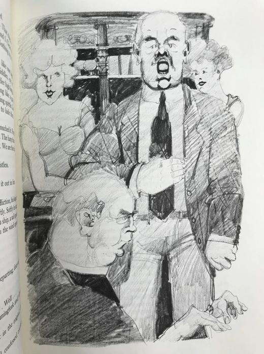 乔伊斯《尤利西斯》（1978）配插图 富兰克林图书馆豪华皮装本 商品图5