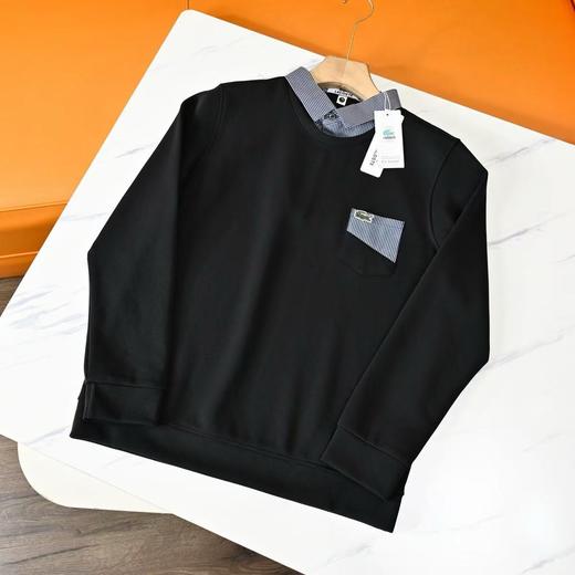 发鳄25ss秋冬新款空气层男士运动休闲假两件长袖！ 商品图3