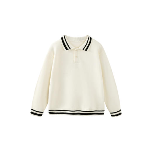 【绵绵衫】迷你巴拉男女童冬新品翻领针织衫保暖毛衣 商品图4