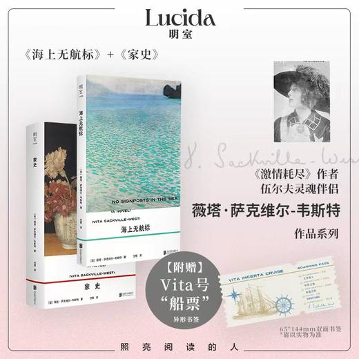 薇塔套装《海上无航标》+《家史》（赠“vita号船票”异形书签） 商品图0