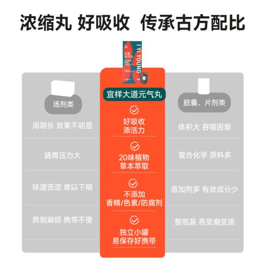 【11月新品】宜样大道元气丸5g*12罐/盒 商品图1