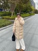 双十一活动雪*飞剪标加厚长款连帽羽绒服 商品缩略图3