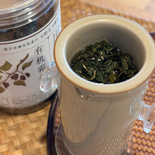 有机野生霜桑茶 180g/罐 商品图8