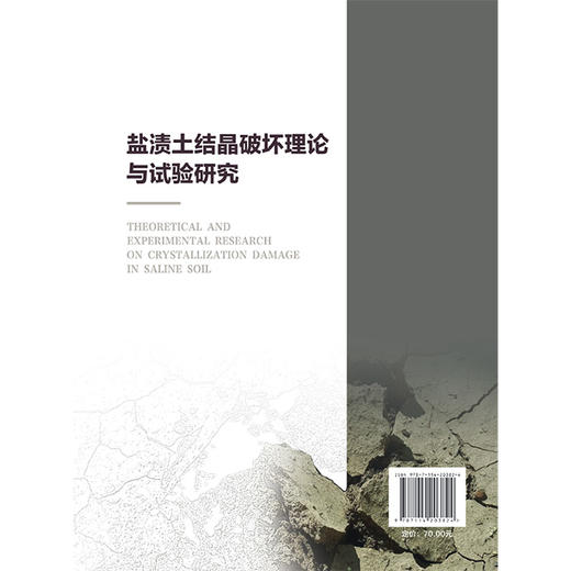 盐渍土结晶破坏理论与试验研究 商品图1
