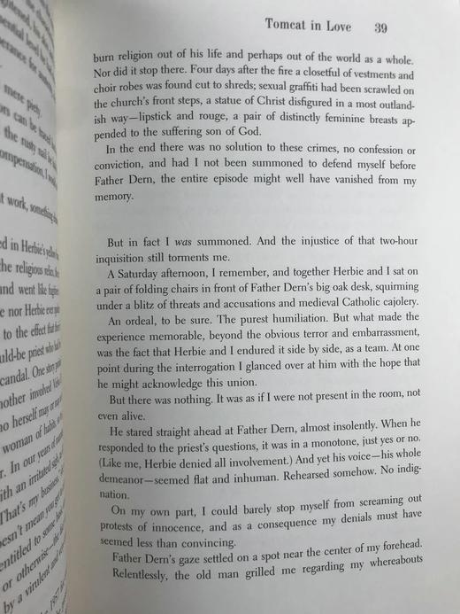 签名首版！蒂姆·奥布莱恩《公猫的爱情》 富兰克林图书馆豪华仿皮 商品图7