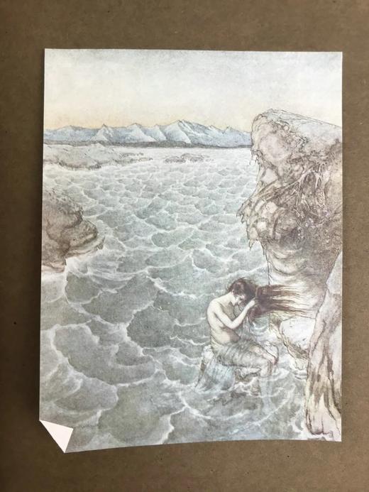 鬼才拉克姆签名本！弥尔顿《酒神之假面舞会》 24幅彩色手工贴图 精装大16开 商品图6