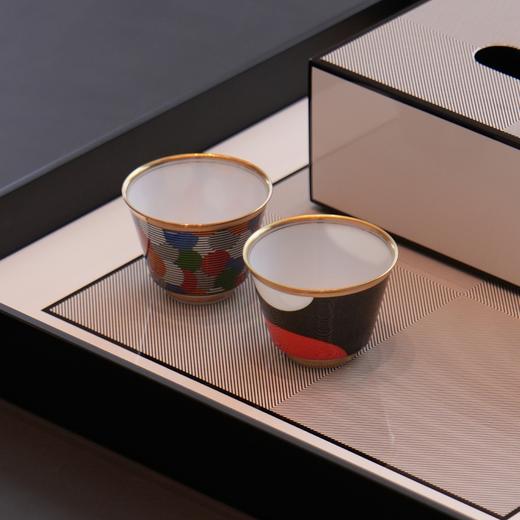 国乐陶瓷杯系列 RESONG日诵家居 陶瓷茶杯纯手工描金礼品 商品图6
