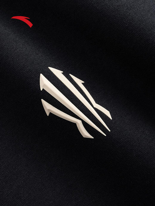 安踏凯里·欧文系列丨美式连帽卫衣男子加绒纯棉套头衫172541708N 基础黑-3 商品图4