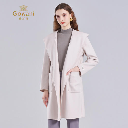 【100%绵羊毛】乔万尼大衣法式浴袍设计外套EF4A237 商品图3