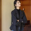 双面尼短款羊毛大衣｜经典版型 、利落裁剪 商品缩略图1