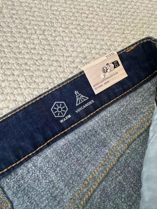 D110728秋冬加绒加厚！匠心丹宁25年男士551牛仔裤 商品图12