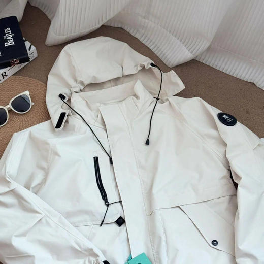 【三防+恒温 硬核防护 闭眼入不亏】瑞士NOME 3合1户外连帽抗风外套/石墨烯户外棉服 商品图3