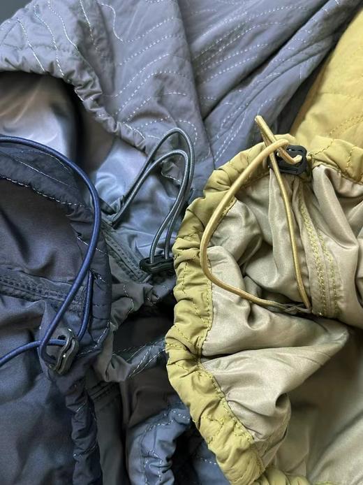 D110706户外山系撞色织带防泼水不规则绗缝夹棉保暖工装半身裙A字裙 商品图13