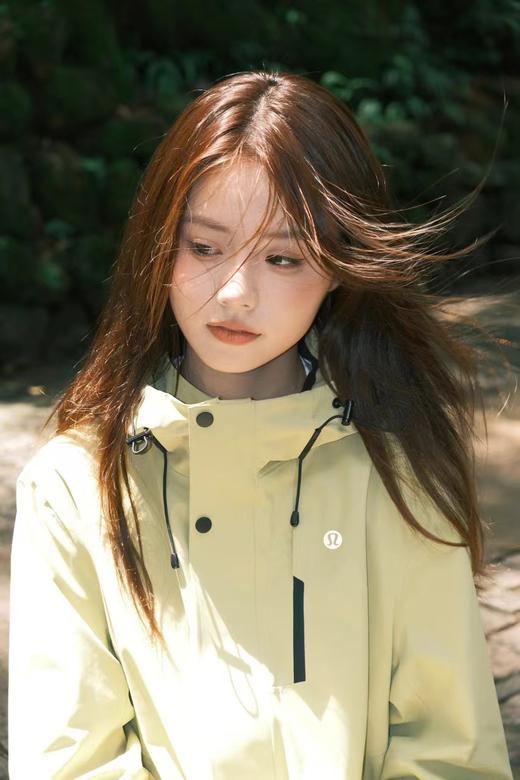 D110769可拆卸双层设计三合一两件套苹果绿冲锋衣 商品图1