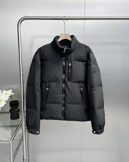 D110734秋冬新款Besbre立领小羊皮防风条羽绒夹克外套男女同款 商品图11