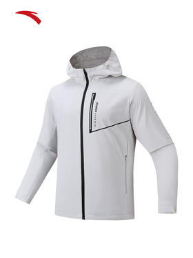 安踏商务休闲外套男子热返科技防泼水锁温保暖外套152547606N-1