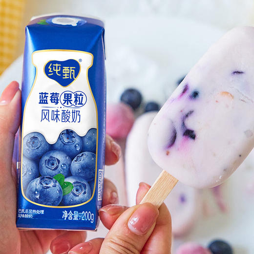 【分仓直发包邮】蒙牛纯甄巴氏杀菌热处理风味酸牛奶200g*10/箱 商品图3