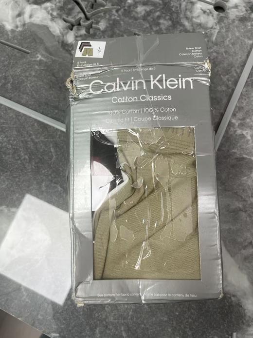 瑕疵Calvin Klein/CK 男士平角裤内裤5条装 商品图0