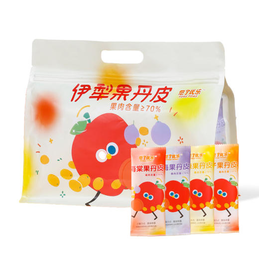 悠了优乐·伊犁果丹皮（四种口味混合装）300g*2  真材实料 小时候的味道 商品图0