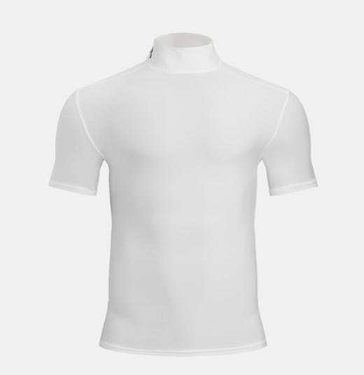 安德玛UA男子HeatGear® OG半高领短袖紧身衣1390098-100 商品图0