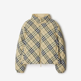 【一】BURBERRY 巴宝莉 女士双面格纹羽绒服 格子色 8098488 C1506