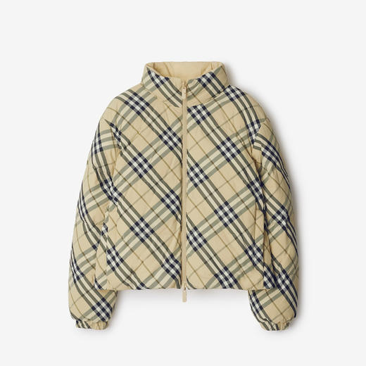 【一】BURBERRY 巴宝莉 女士双面格纹羽绒服 格子色 8098488 C1506 商品图0