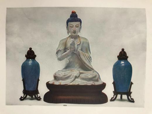 约20世纪早期 老中国瓷器 16幅插图 漆布精装32开 商品图8