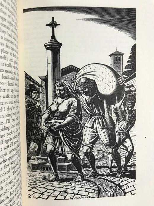 曼佐尼《约婚夫妇》 16幅插图 精装18开带书匣 商品图8