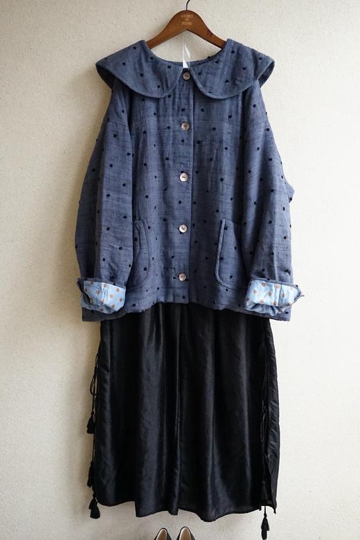 Bunon波点娃娃领棉服 商品图10