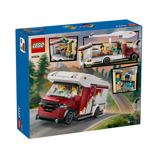 5702017812441 乐高Lego 积木拼搭城市系列60454假日探险野营车儿童益智玩具6岁以上 商品图1