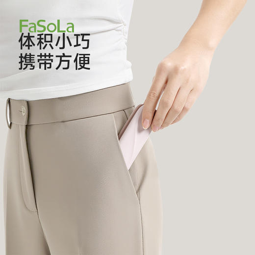 FaSoLa折叠梳子镜子一体迷你便携随身携带化妆镜二合一沐镜折叠梳 商品图6