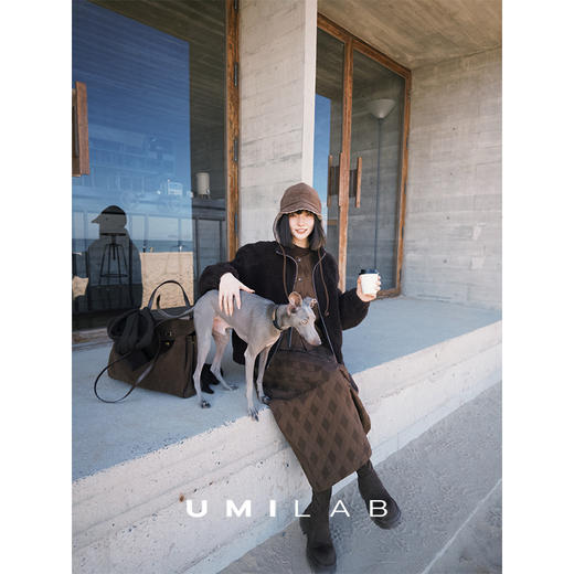 UMILAB｜云绒*高性价比皮草 100%羊毛 皮毛一体工艺夹克外套BC997W 商品图2