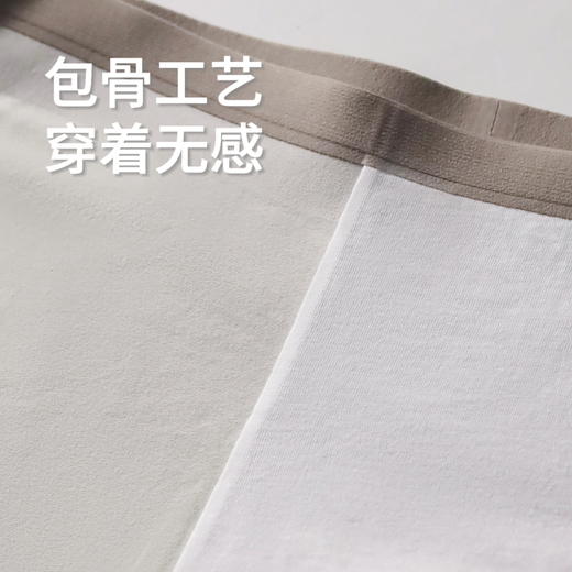 男人的舒适区！狂野橘子·丝光纯棉男士内裤（三条装/六条装），10A抗菌婴儿棉，无痕裸感体验，细节做工都是顶配 商品图11