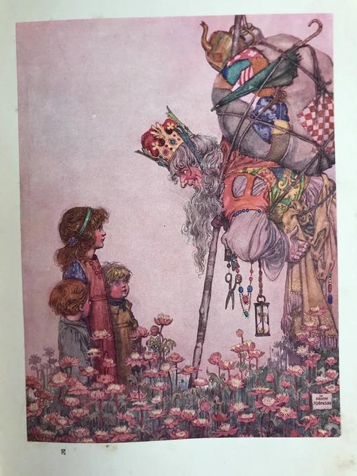 被收录进牛津词典的插画家！威廉·希斯·罗宾森《看守人比尔》 15幅彩色百余幅黑白插图 漆布精装18开 商品图4