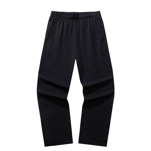 安踏KT运动长裤男士加绒保暖阔腿直筒裤子卫裤152541302P-1 商品图2