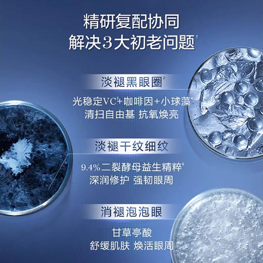 3614274308464 兰蔻LANCOME 【官方旗舰】超修小黑瓶发光眼霜 修护保湿紧致淡化细纹黑眼圈 商品图3
