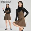 oldcolour春2023新款法式设计感减龄小个子百褶短款吊带连衣裙女 商品缩略图1