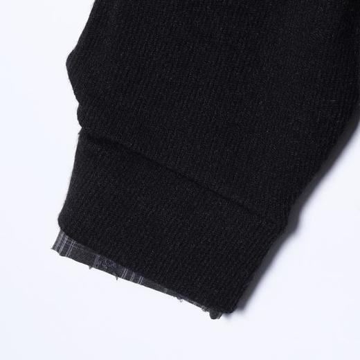 SDSA男士秋冬新款痞帅男装韩版纯色肌理感圆领卫衣百搭时尚上衣 商品图4