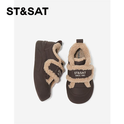 【童鞋】星期六加绒包头防撞保暖男女童棉鞋SSD4192L1D 商品图6