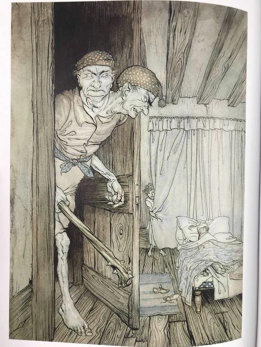 亚瑟·拉克姆：插画中的一生 数百幅彩色插图 精装大16开 商品图10