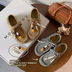 Ech&yolo网红勃肯乐福鞋民族风豆豆鞋AM-3369