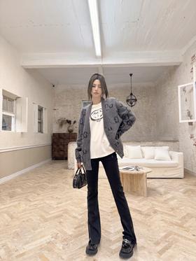 古驰 2025 FW GG提花羊毛针织开衫（DY）