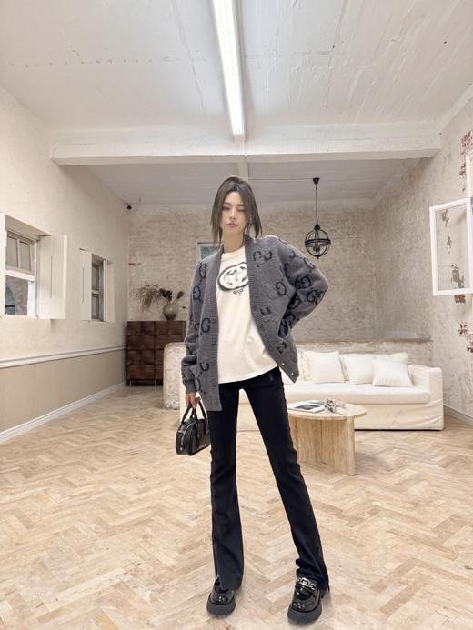 古驰 2025 FW GG提花羊毛针织开衫（DY） 商品图0