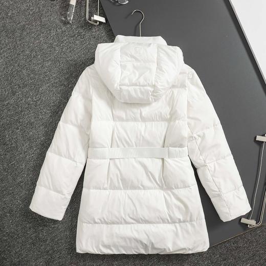 D110724收腰带款六格羽绒服女士2025秋冬新款中长款外套 商品图7