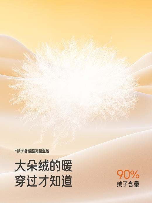 【高定系列】英氏超韧绒婴儿羽绒连体衣长袖哈衣冬季保暖女宝新款YRHAJ4R064A 商品图1